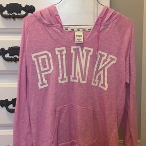 PINK VICTORIA SECRET HOODIE